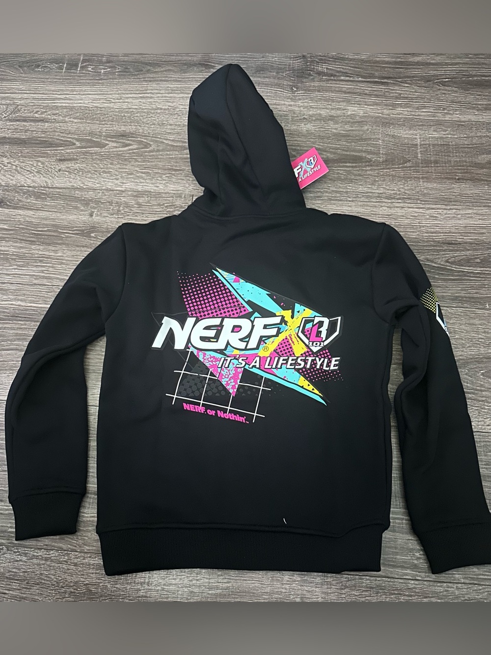 BL101 Nerf Precision Youth Small Hoodie NWT